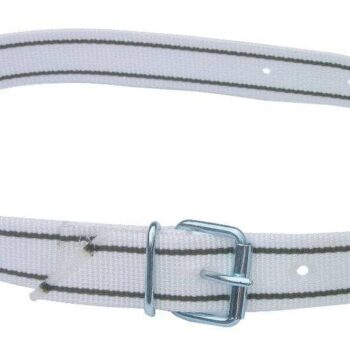 Obroża identyfikacyjna, 90 cm, biały/czarny, Kerbl