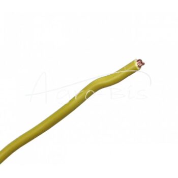 Przewód kabel elektryczny LgY-S instalacji 2,50mm żółty (sprzedawany na metry) Premium ELMOT