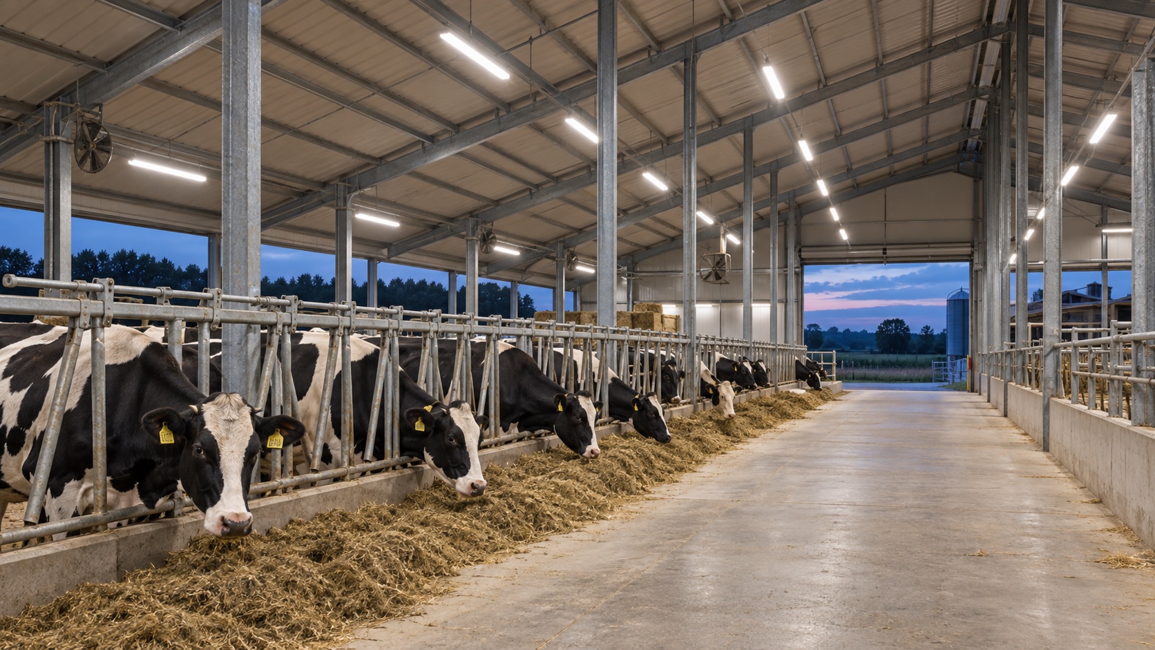 Oświetlenie LED Kerbl do obory, stajni i hali – jak wybrać dobre światło?